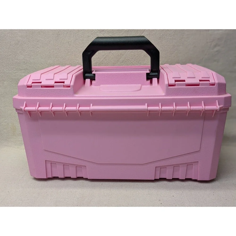 ArtBin Pink Ribbon Breast Cancer Awareness 1 Tray Craft Tool Supply Box Case